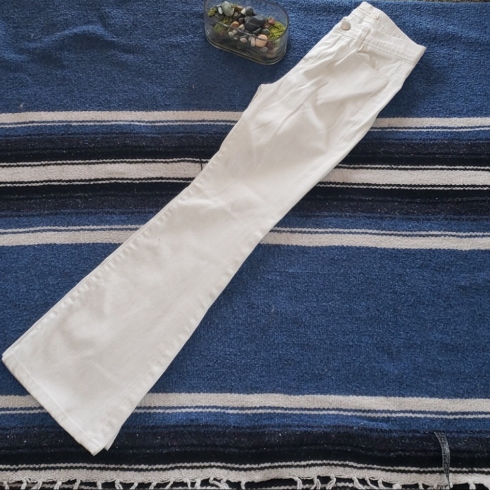 White Flare Jeans